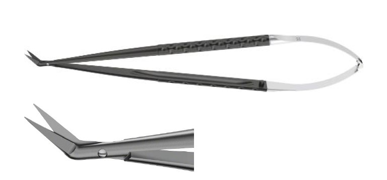 NOIR supreme мікро ножиці гострі/гострі 45° 185 мм